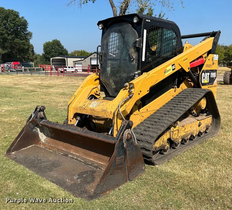 image for item DJ6318 2015 Caterpillar 299D  tracked skid steer loader