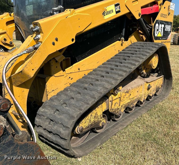 image for item DJ6318 2015 Caterpillar 299D  tracked skid steer loader