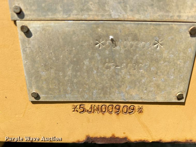 image for item DJ6321 1998 Caterpillar CP-563C  single drum roller