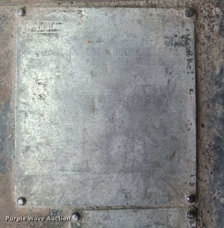 image for item DK4078 Clark C500Y300PK  forklift