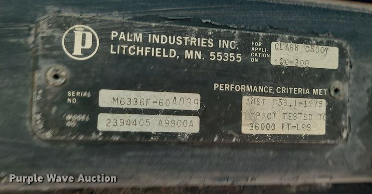 image for item DK4078 Clark C500Y300PK  forklift