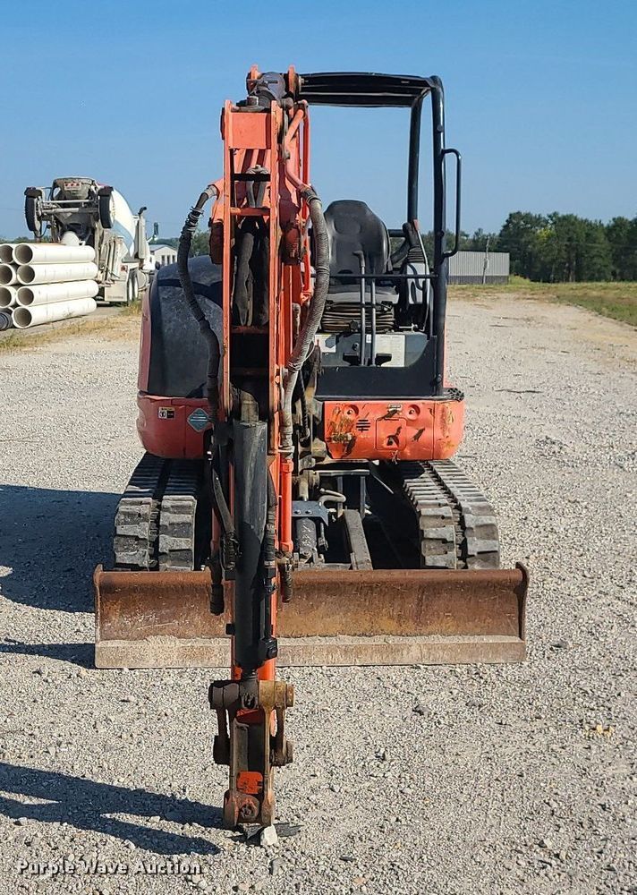 image for item DK4084 2014 Kubota KX040-4R1A  mini excavator