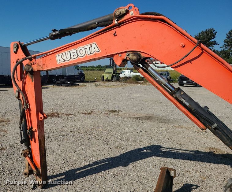 image for item DK4084 2014 Kubota KX040-4R1A  mini excavator