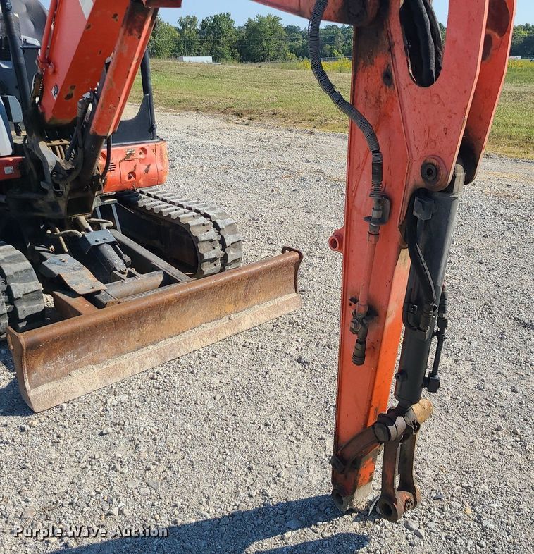 image for item DK4084 2014 Kubota KX040-4R1A  mini excavator