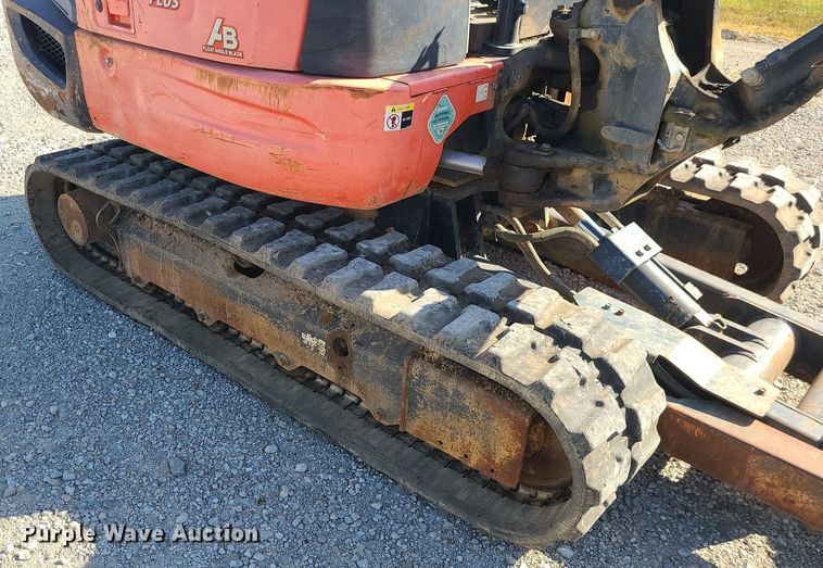 image for item DK4084 2014 Kubota KX040-4R1A  mini excavator