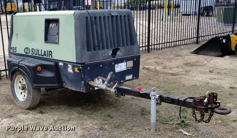 image for item DK8772 Sullair 185JD  air compressor