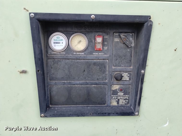 image for item DK8772 Sullair 185JD  air compressor