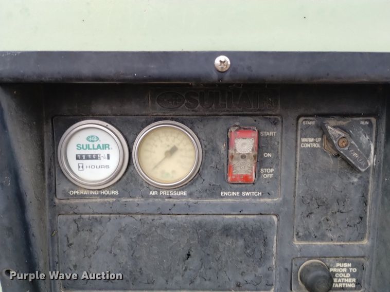 image for item DK8772 Sullair 185JD  air compressor