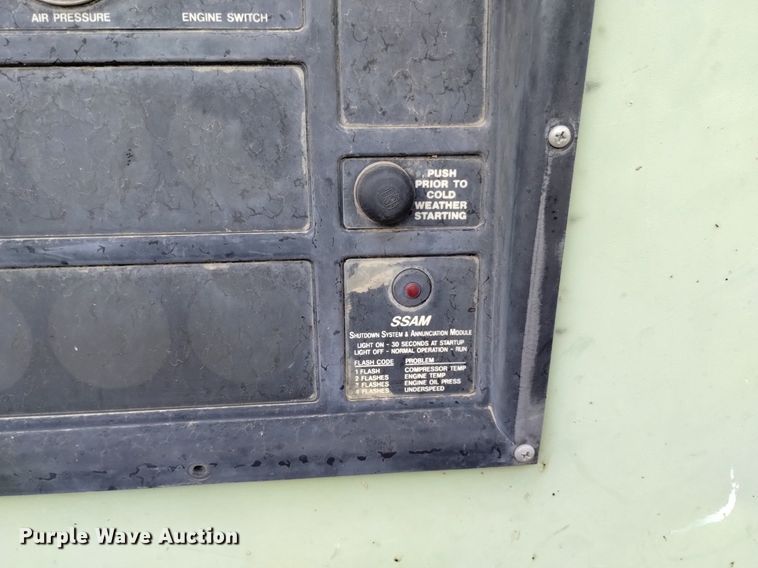 image for item DK8772 Sullair 185JD  air compressor