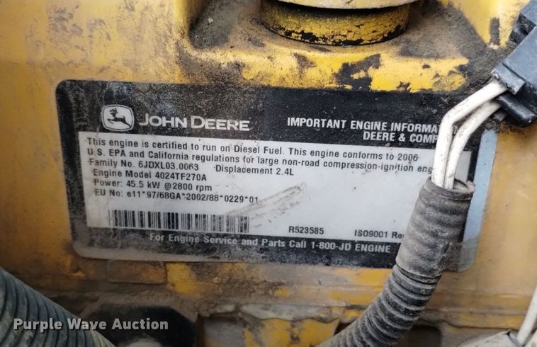 image for item DK8772 Sullair 185JD  air compressor