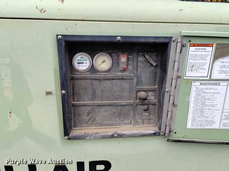 image for item DK8773 Sullair 185JD  air compressor