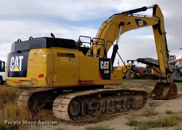 image for item DK8774 2017 Caterpillar 349FL  excavator