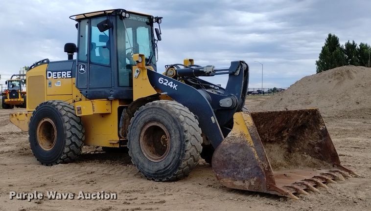 image for item DK8775 2011 John Deere 624K  wheel loader
