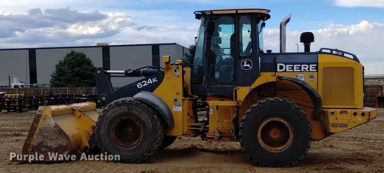 image for item DK8775 2011 John Deere 624K  wheel loader