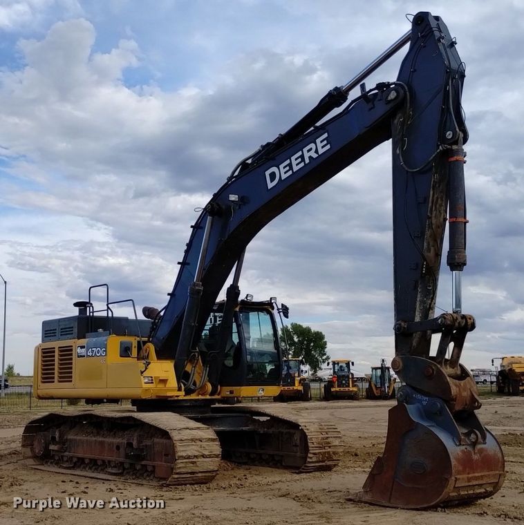 image for item DK8776 2015 John Deere 470G LC  excavator