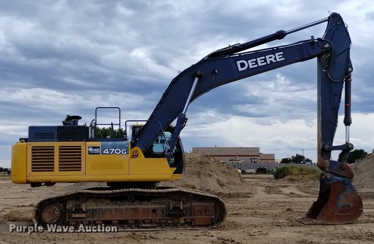 image for item DK8776 2015 John Deere 470G LC  excavator