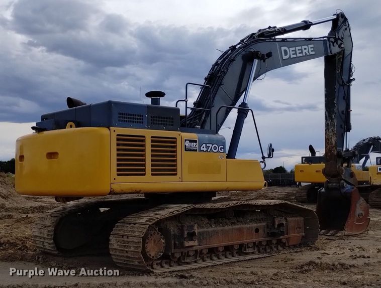 image for item DK8776 2015 John Deere 470G LC  excavator