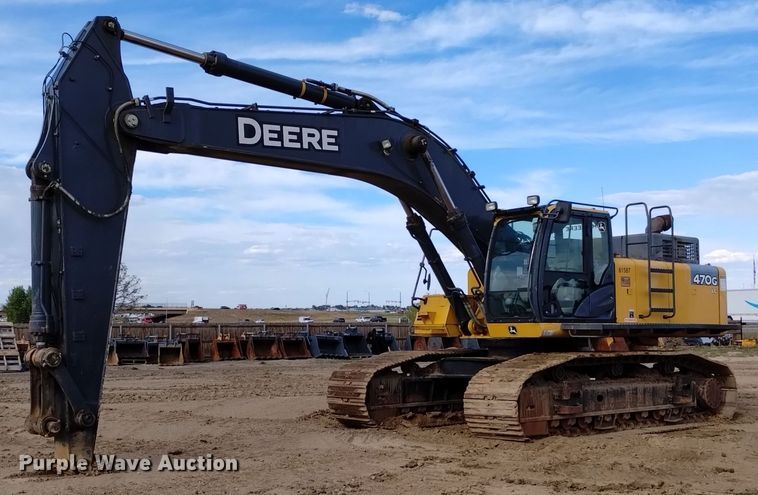 image for item DK8777 2015 John Deere 470G LC  excavator