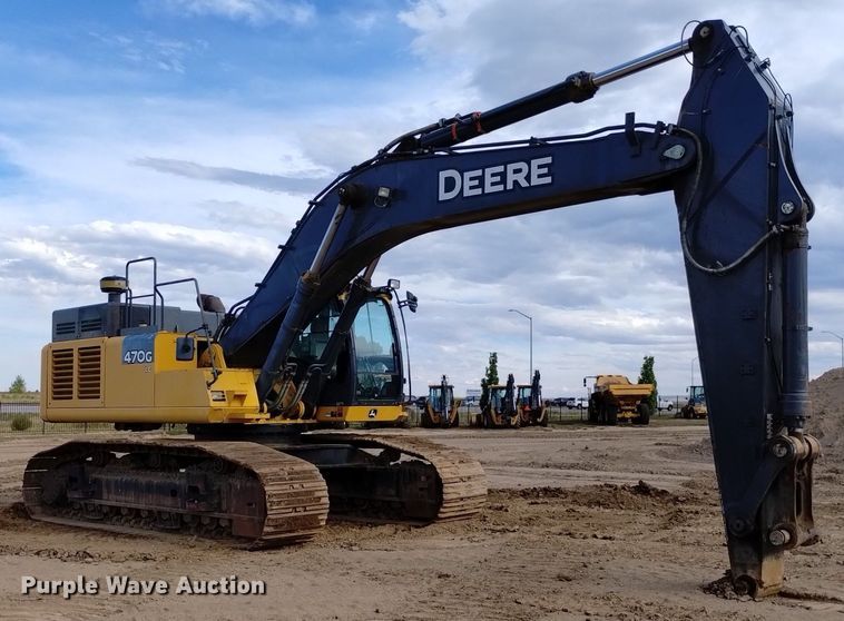 image for item DK8777 2015 John Deere 470G LC  excavator