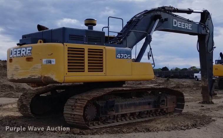 image for item DK8777 2015 John Deere 470G LC  excavator