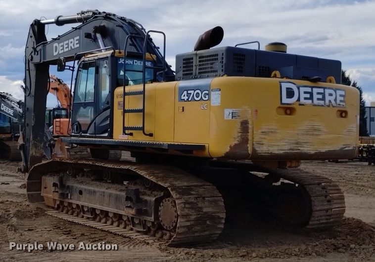 image for item DK8777 2015 John Deere 470G LC  excavator
