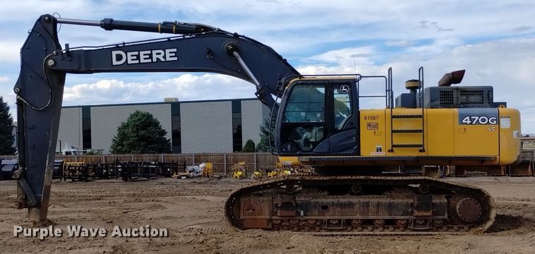 image for item DK8777 2015 John Deere 470G LC  excavator