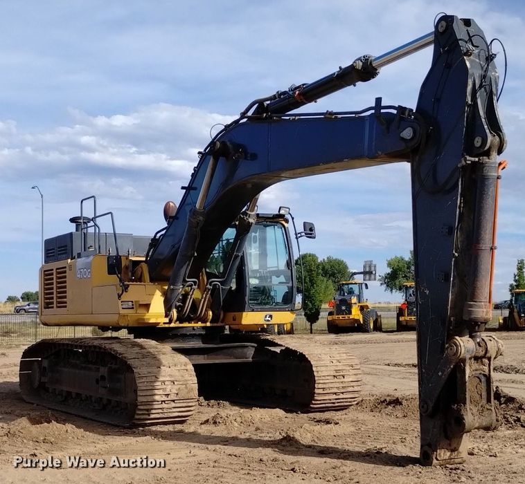 image for item DK8779 2014 John Deere 470G LC  excavator