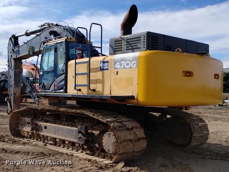 image for item DK8779 2014 John Deere 470G LC  excavator