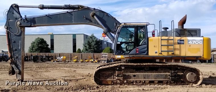 image for item DK8779 2014 John Deere 470G LC  excavator