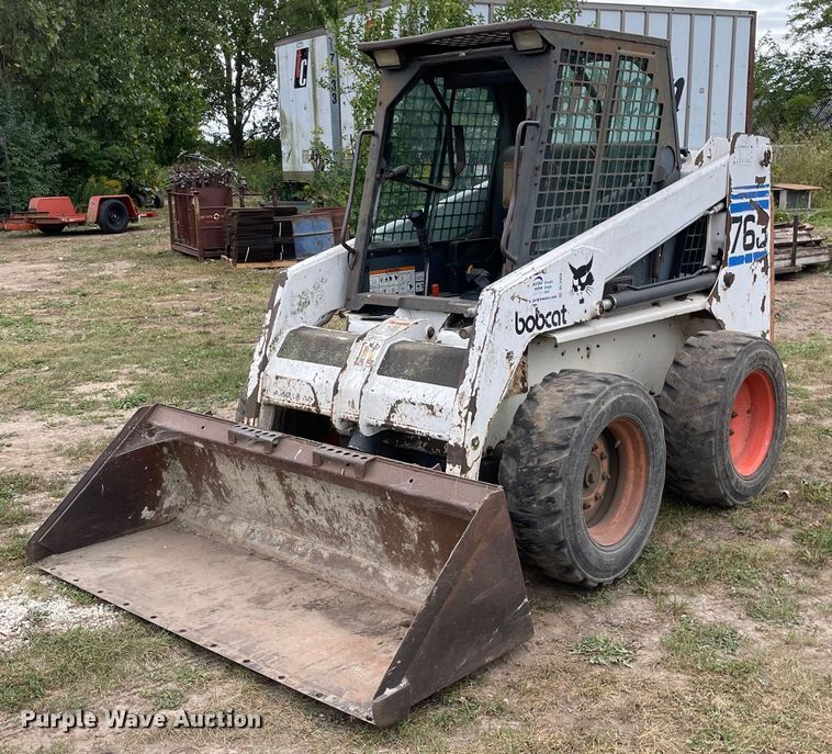 image for item DL3968 1999 Bobcat 763  skid steer loader