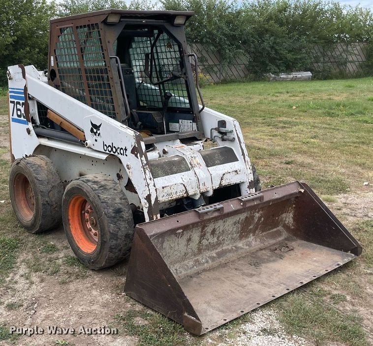 image for item DL3968 1999 Bobcat 763  skid steer loader