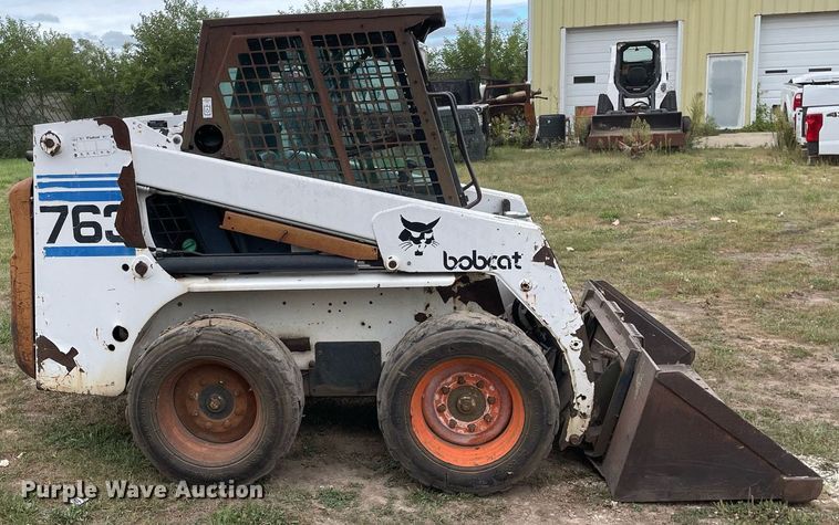 image for item DL3968 1999 Bobcat 763  skid steer loader