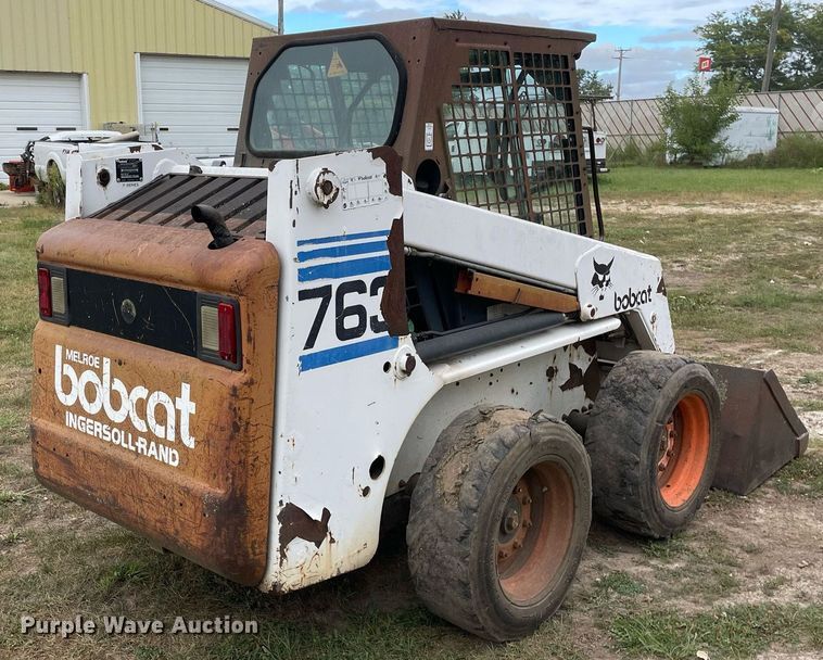 image for item DL3968 1999 Bobcat 763  skid steer loader