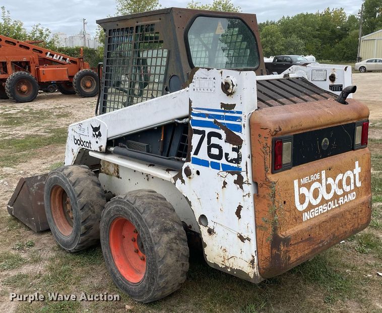 image for item DL3968 1999 Bobcat 763  skid steer loader