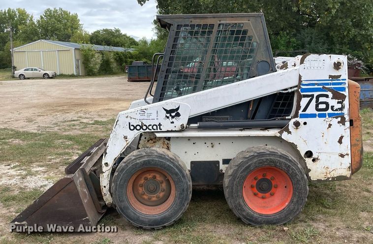 image for item DL3968 1999 Bobcat 763  skid steer loader