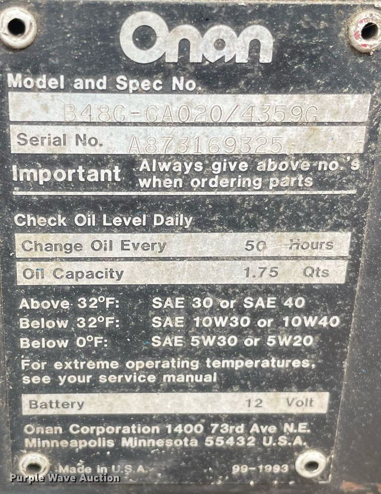 image for item DL3969 Miller  Trailblazer 250G welder