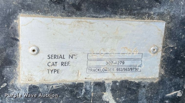 image for item DM0372 2007 Caterpillar 963D  track loader