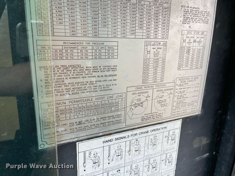 image for item DM0397 Lorain LRT-275  crane