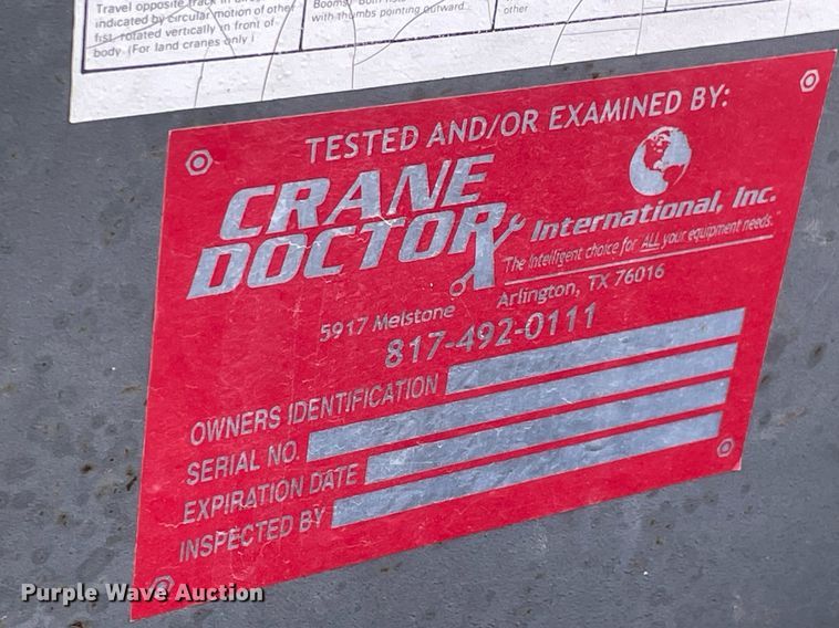 image for item DM0397 Lorain LRT-275  crane