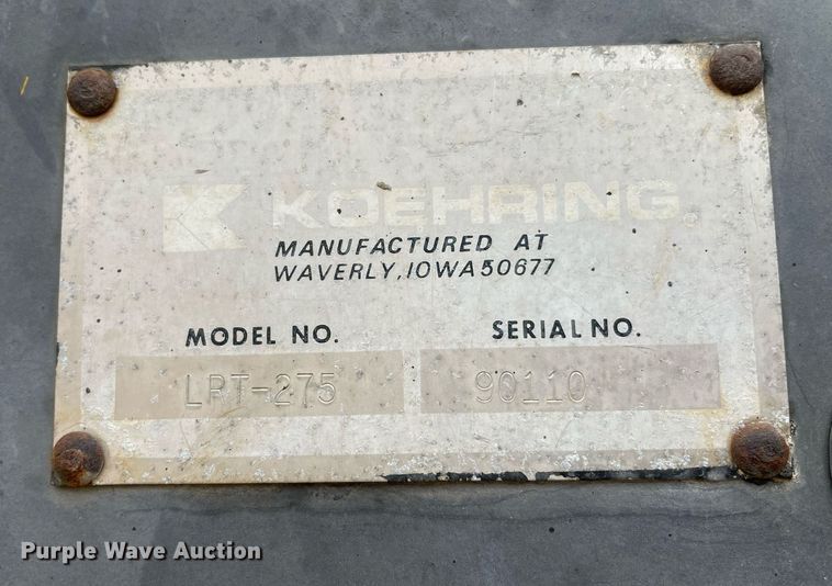 image for item DM0397 Lorain LRT-275  crane