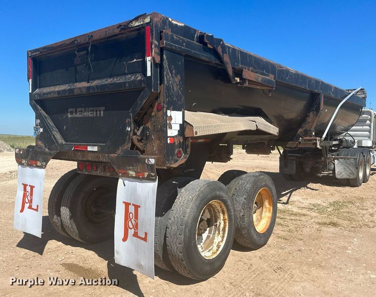 image for item DM2600 2007 Clement Rockstar  end dump trailer