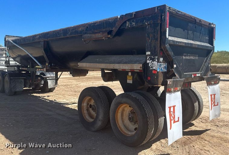 image for item DM2600 2007 Clement Rockstar  end dump trailer