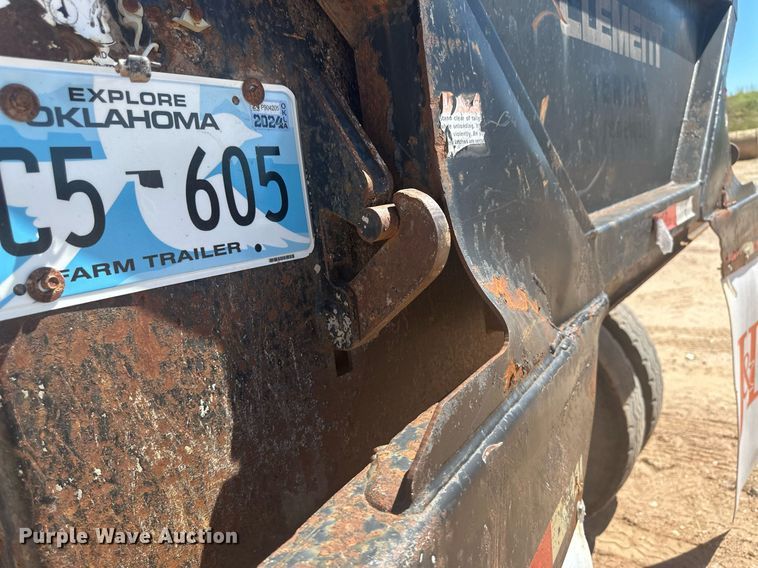 image for item DM2600 2007 Clement Rockstar  end dump trailer