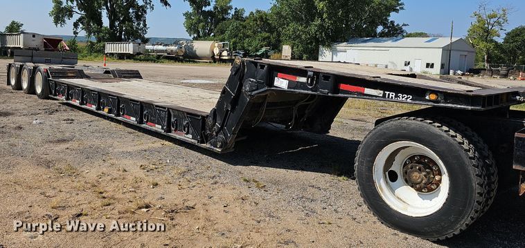 image for item DN8671 1996 Load King 403DFP  lowboy equipment trailer