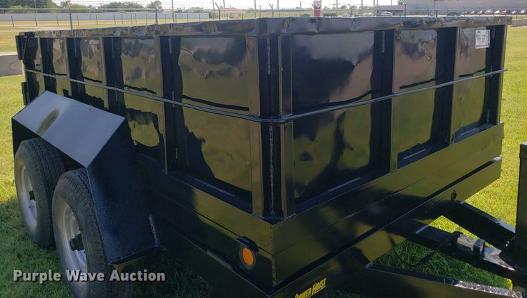 image for item DO3025 1994 Parker Performance Power Hoist  dump trailer