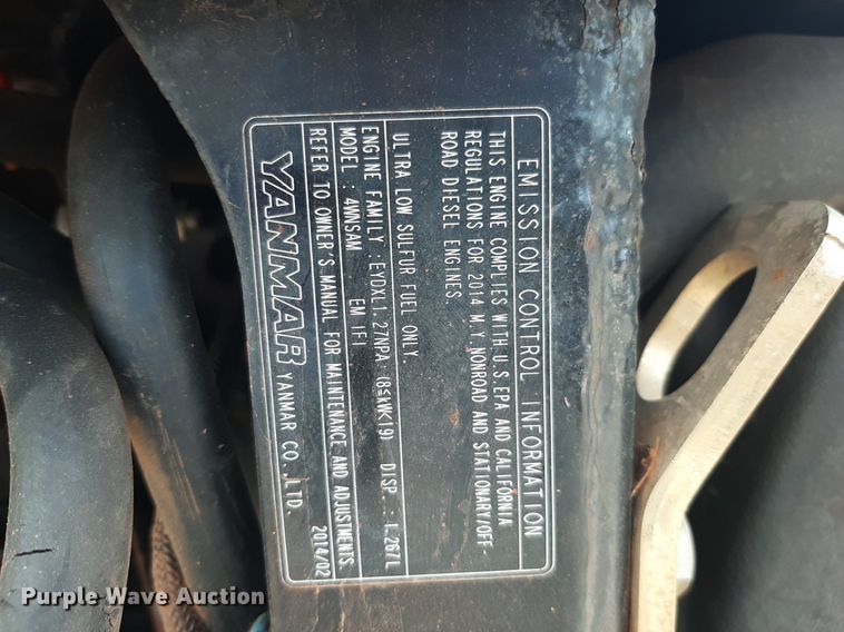 image for item DO3155 2014 Caterpillar 301.7D CR  mini excavator