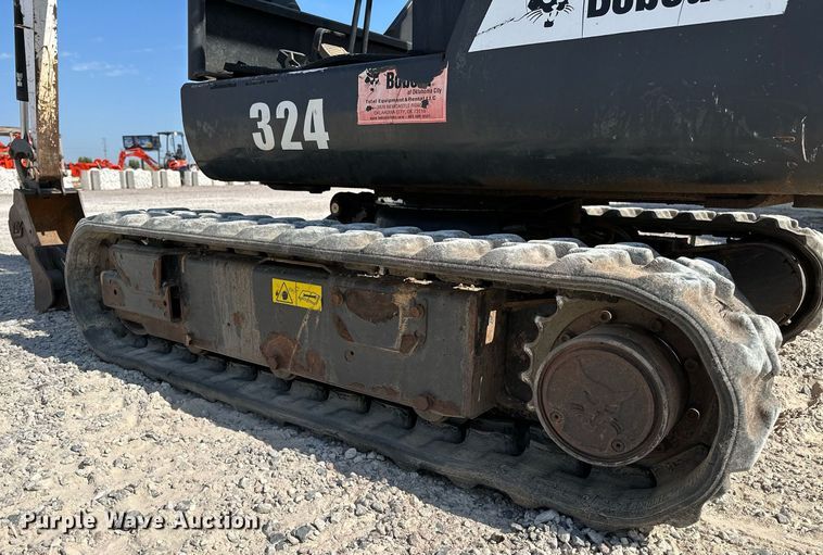 image for item DP3175 2012 Bobcat 324M  mini excavator