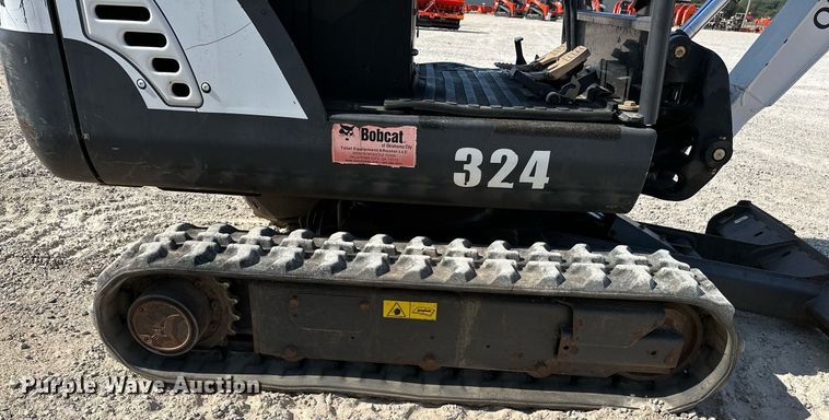 image for item DP3175 2012 Bobcat 324M  mini excavator
