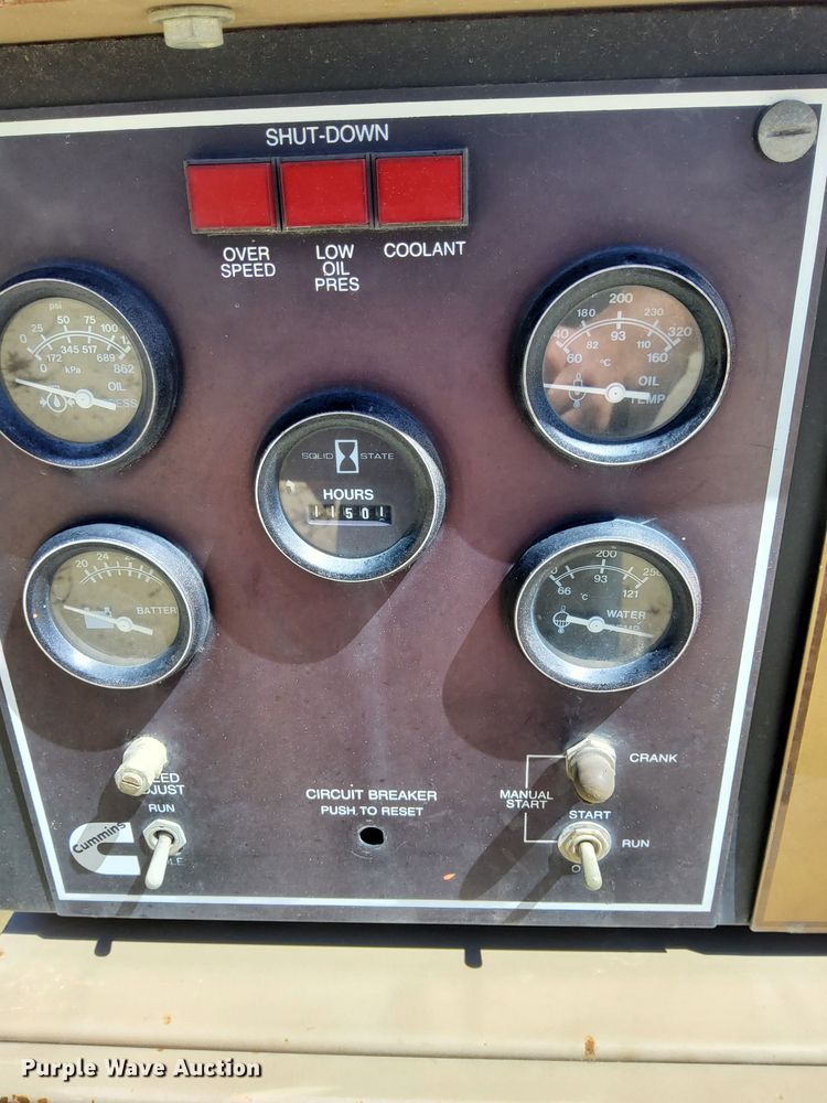 image for item DP3411 Cummins 500FDR7116JJ W  generator