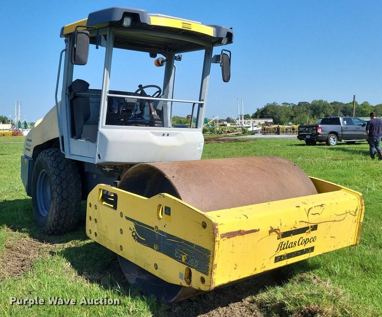 image for item DP5250 Atlas Copco CA 1500  single drum vibratory roller